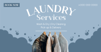 Dry Cleaning Service Facebook Ad Design