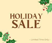 Holiday Sale Facebook Post Design