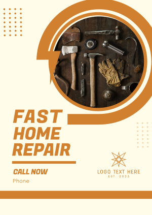 Fast Home Repair Poster Image Preview