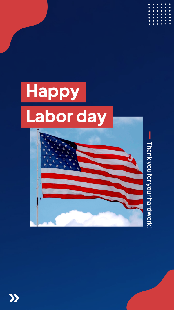 Labor Day Celebration Facebook Story Design Image Preview