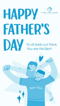 Jolly Father's Day  Instagram reel Image Preview