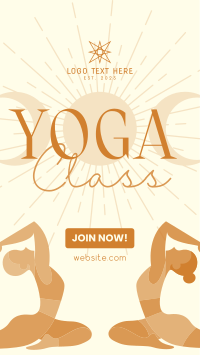 Yoga Sync Facebook Story Design