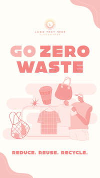 Practice Zero Waste YouTube Short Design