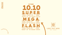 Flash Sale 10.10 Facebook event cover Image Preview