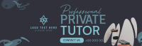 Private Tutor Twitter header (cover) Image Preview