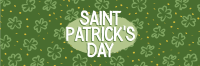 St. Patrick's Clovers Twitter header (cover) Image Preview