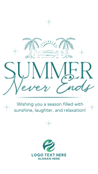 Summer Never Ends Instagram reel Image Preview