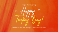 Paint Texture Thanksgiving Facebook Event Cover Image Preview