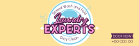 Laundry Experts Twitter Header Design