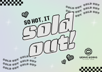 So Hot Sold Out Postcard Image Preview