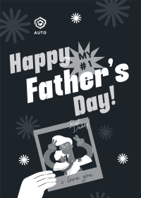 Father's Day Selfie Poster Image Preview
