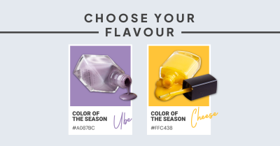 Choose Your Flavour Facebook ad Image Preview