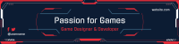 Game Designer LinkedIn Banner Image Preview