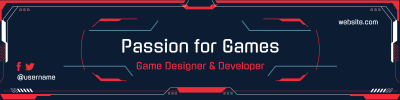 Game Designer LinkedIn banner Image Preview