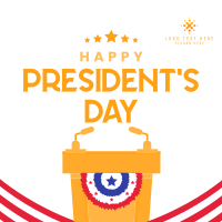 Presidents Day Event Instagram post Image Preview