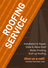 Roofing Services Expert Poster Image Preview