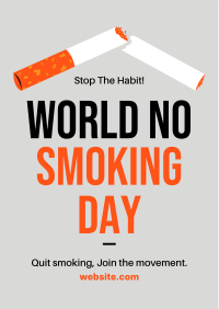 World No Smoking Day Flyer Image Preview