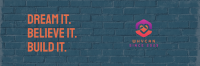 Brick Wall Painted Twitter header (cover) Image Preview