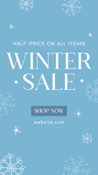 Winter Wonder Sale Instagram reel Image Preview