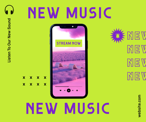 New Tunes Facebook Post Design Image Preview