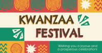 Tribal Kwanzaa Festival Facebook Ad Design