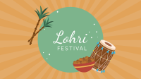 Lohri Fest Facebook Event Cover Design