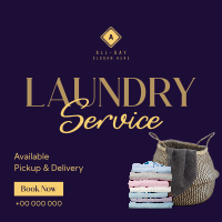 Laundry Delivery Services Instagram Post Image Preview