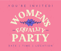 Women's Equality Celebration Facebook post Image Preview
