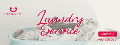 Dirt Free Laundry Service Facebook cover Image Preview