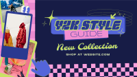 New Collection Y2K Style Guide Facebook event cover Image Preview
