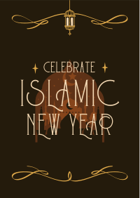 Celebrate Islamic New Year Flyer Design