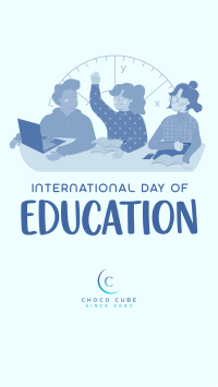 Students International Education Day Instagram reel Image Preview