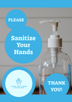 Sanitize Your Hands Poster Image Preview