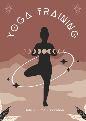 Continuous Yoga Meditation Flyer Image Preview