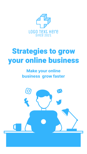 Growing Online Business Instagram story