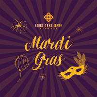 Mardi Gras Linkedin Post Image Preview