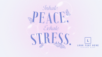 Relaxation Breathing  Quote Facebook event cover Image Preview