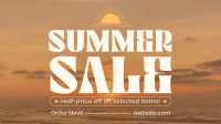 Sunny Summer Sale Video Image Preview