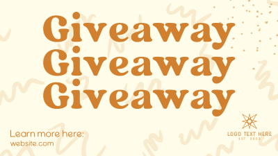 Doodly Giveaway Promo Facebook event cover Image Preview