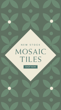 Mosaic Tiles Facebook Story Design