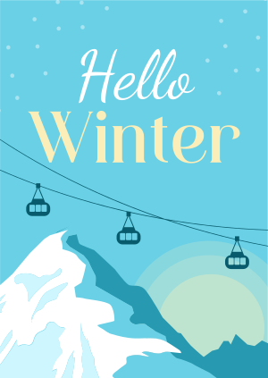 Winter Morning Poster Image Preview