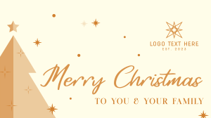 Christmas Tree Greeting Animation Image Preview