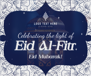 Eid Al Fitr Lantern Facebook post Image Preview
