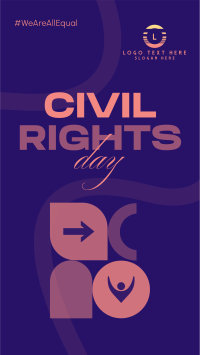 Civil Rights Day Instagram Reel Design