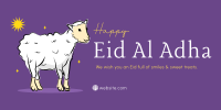 Eid Al Adha Lamb Twitter Post Image Preview