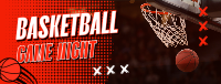 Basketball Game Night Facebook Cover Design