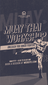 Muay Thai Workshop TikTok Video Preview