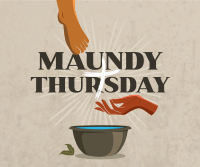 Maundy Thursday Cleansing Facebook post Image Preview