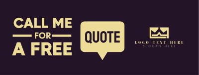 Speech Quote Facebook cover Image Preview