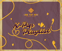 K-Pop Playlist Facebook post Image Preview